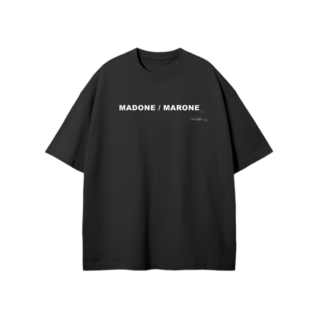 Marone / Madone Tee - oversized heavyweight loose