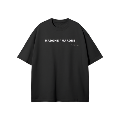 Marone / Madone Tee - oversized heavyweight loose