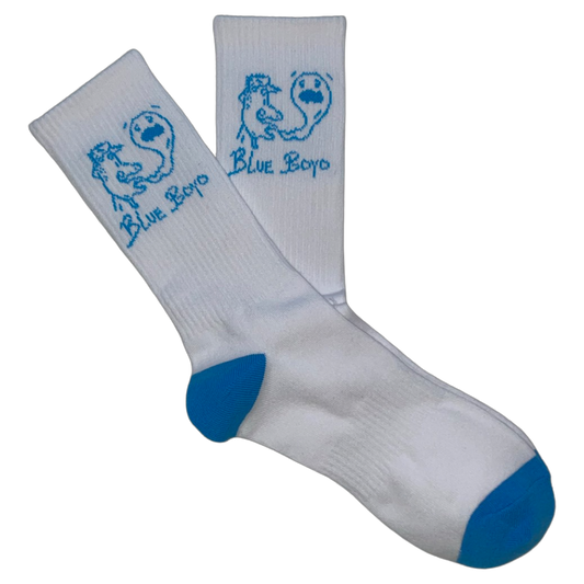 Blue Boyo Logo Socks
